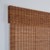 Detail close up of the Woven Wood Shades in the Montego Bark color.