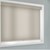 Vignette close up of the light filtering roller shades in the Rowan Khaki color